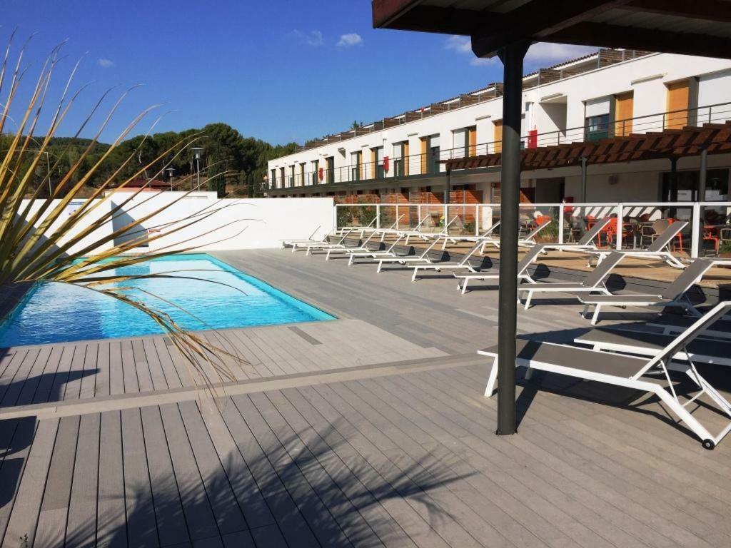 Les Terrasses D'Aix - Studio Avec Grande Terrasse Privee Éguilles Exterior foto
